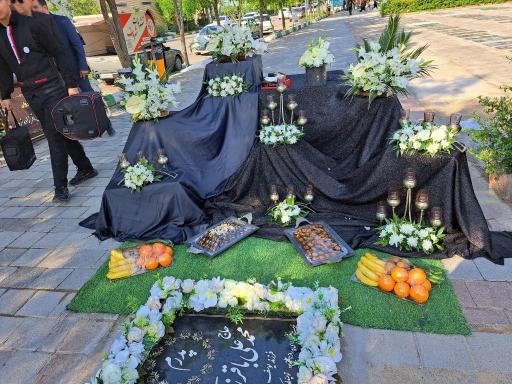 عکس مزار محمد علی باقرزاده