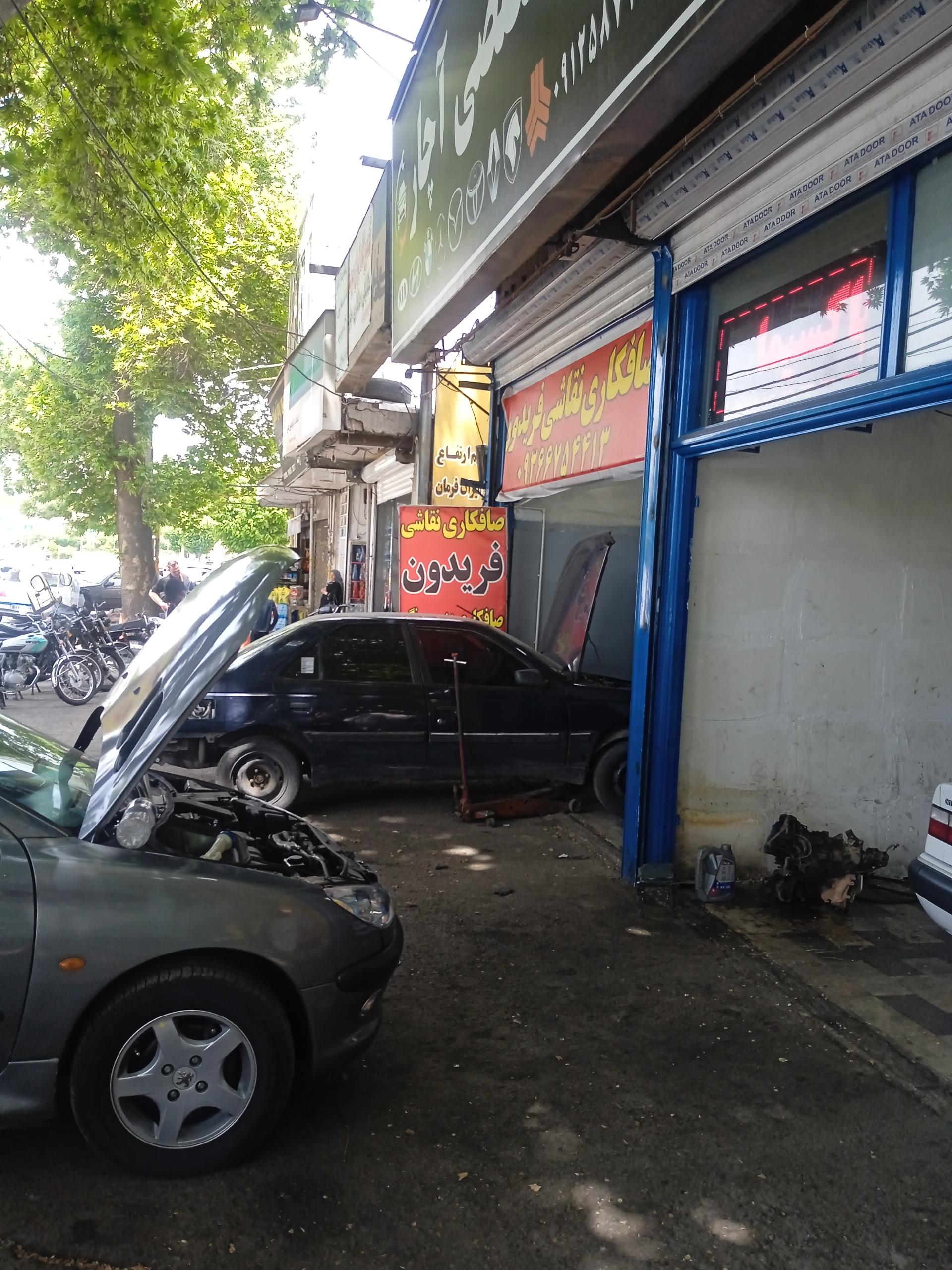 عکس صافکاری و نقاشی فریدون