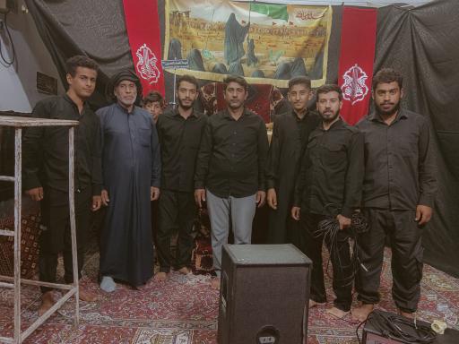 عکس هیئت المرمل بالدماء