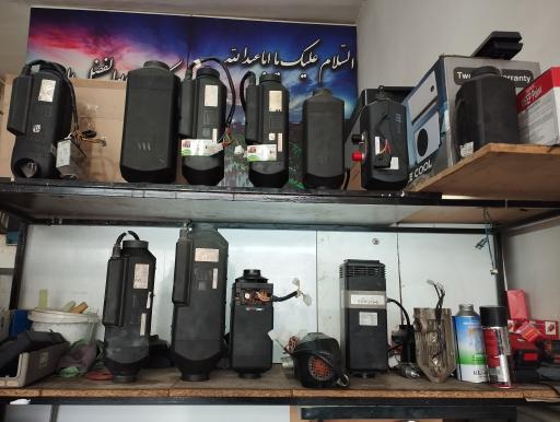 عکس کولر بخاری درجا خودرو