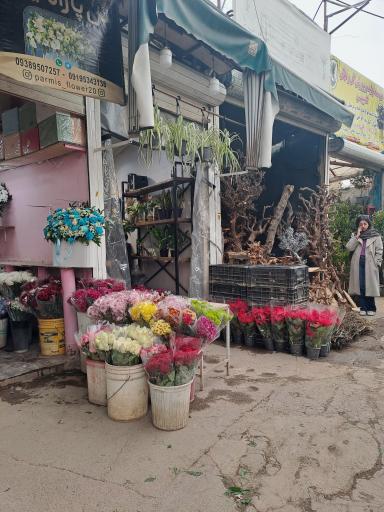 عکس بازار گل شهید محلاتی