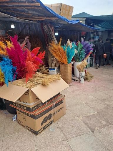 عکس بازار گل شهید محلاتی