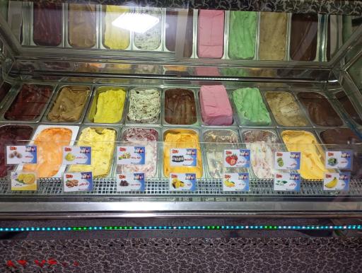 عکس بستنی وانیلا