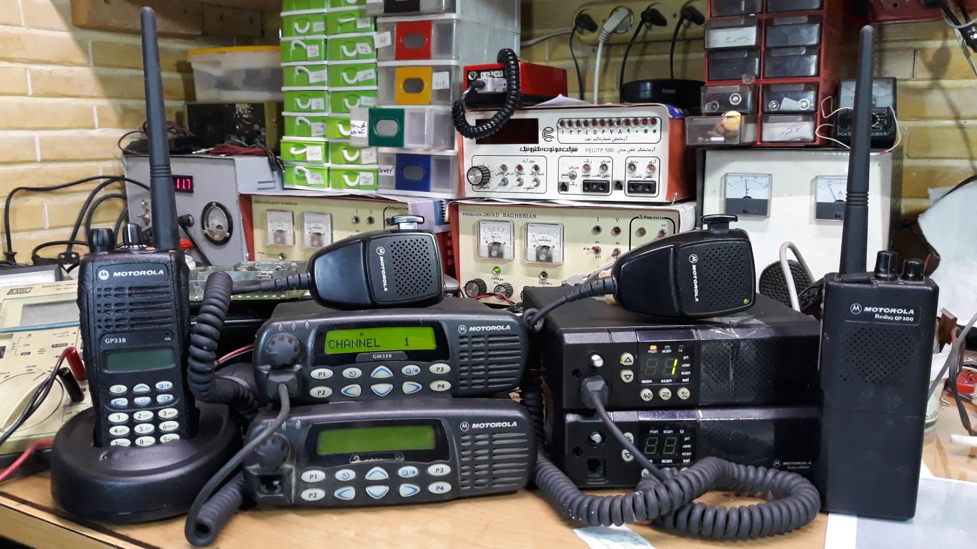 عکس تعمیرگاه بیسیم