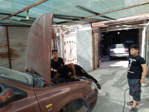 عکس مکانیکی و جلوبندی و تنظیم موتور مرتضی