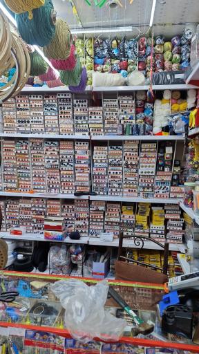 عکس خرازی و لوازم خیاطی امید