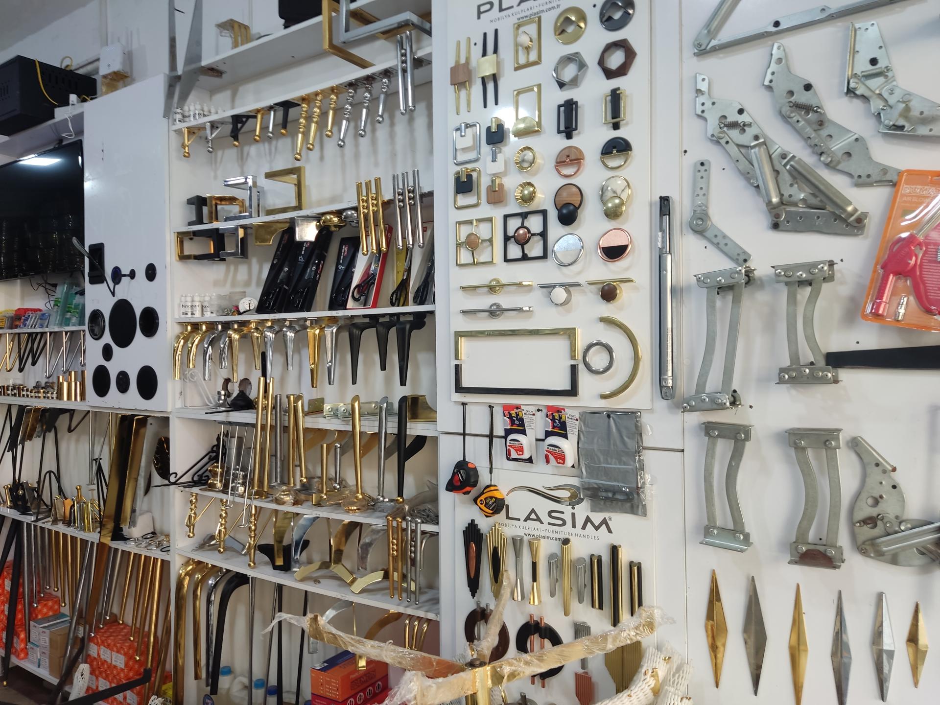 عکس ابزار و یراق مبلی آراس ترک