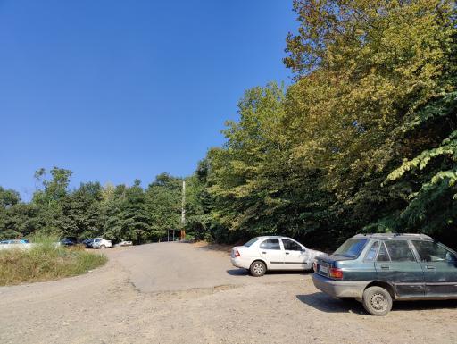 عکس پارکینگ پارک جنگلی النگدره