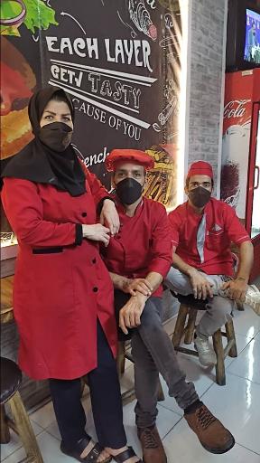 عکس فست فود آقای خاص