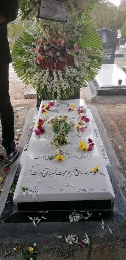 عکس مزار دکتر احمد ملائی