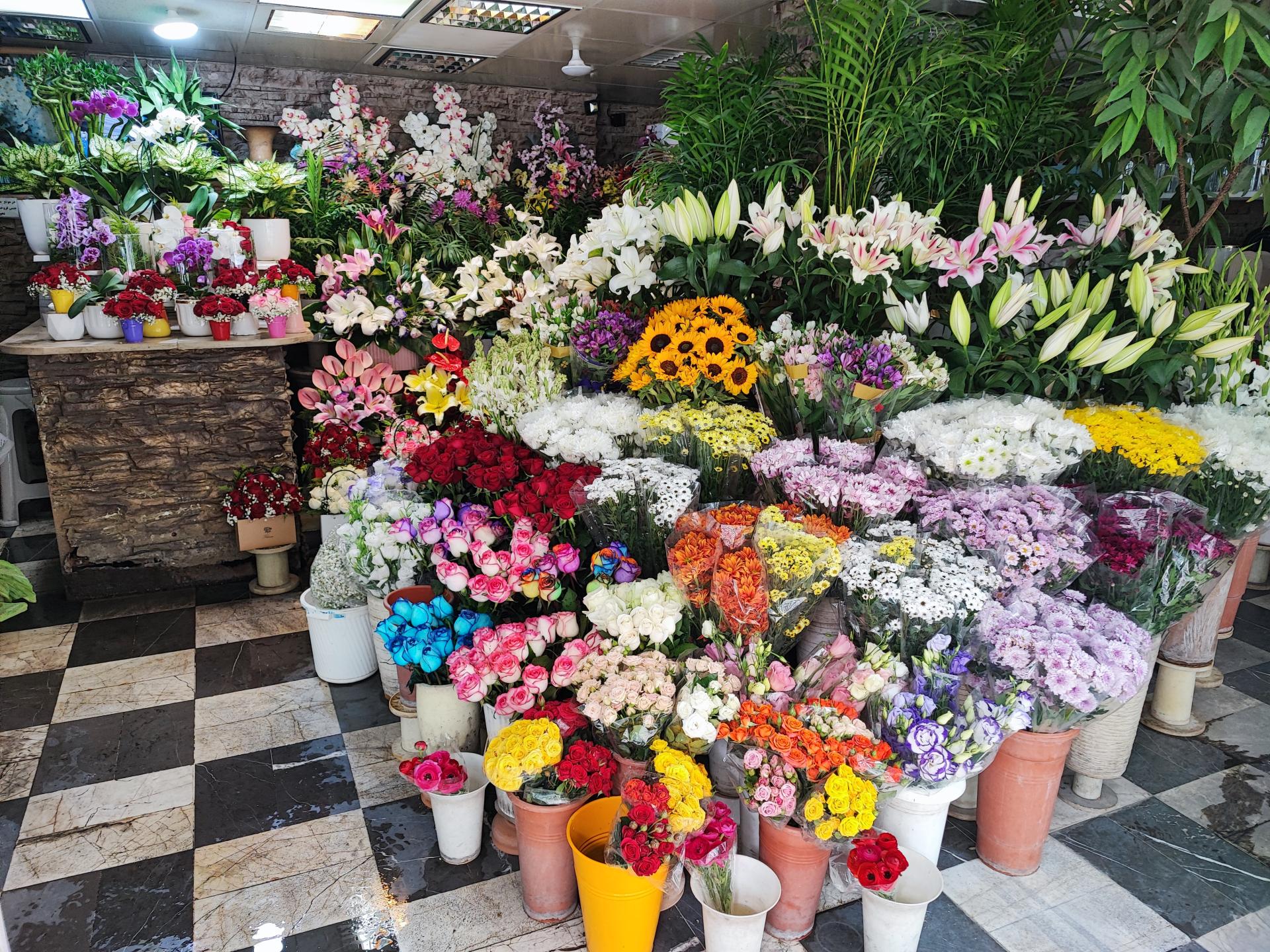 عکس گل فروشی گلستان بهار شیراز