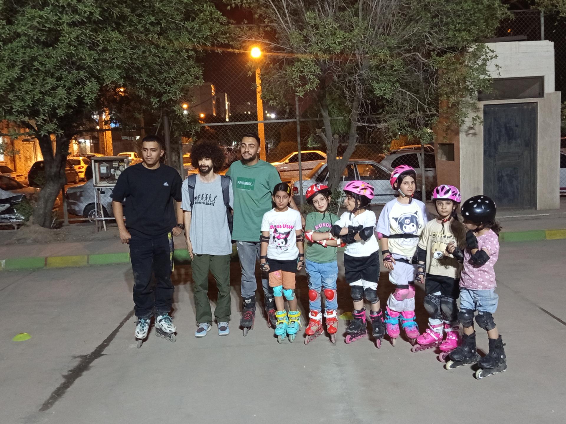 عکس پیست اسکیت آریانا 