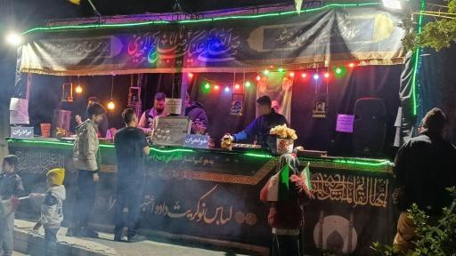 عکس ایستگاه صلواتی قرارگاه قائم آل محمد(عج)