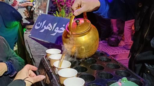 عکس ایستگاه صلواتی قرارگاه قائم آل محمد(عج)