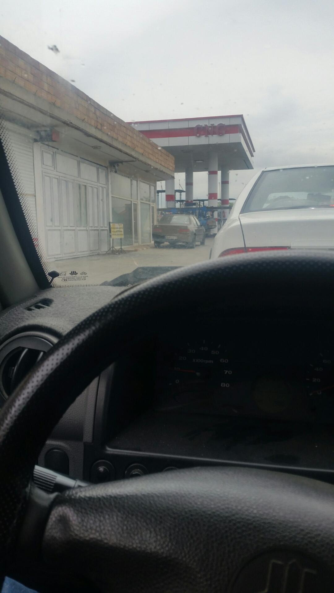 عکس پمپ گاز CNG محمودی