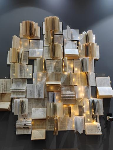 عکس کافه کتاب نگاتیو