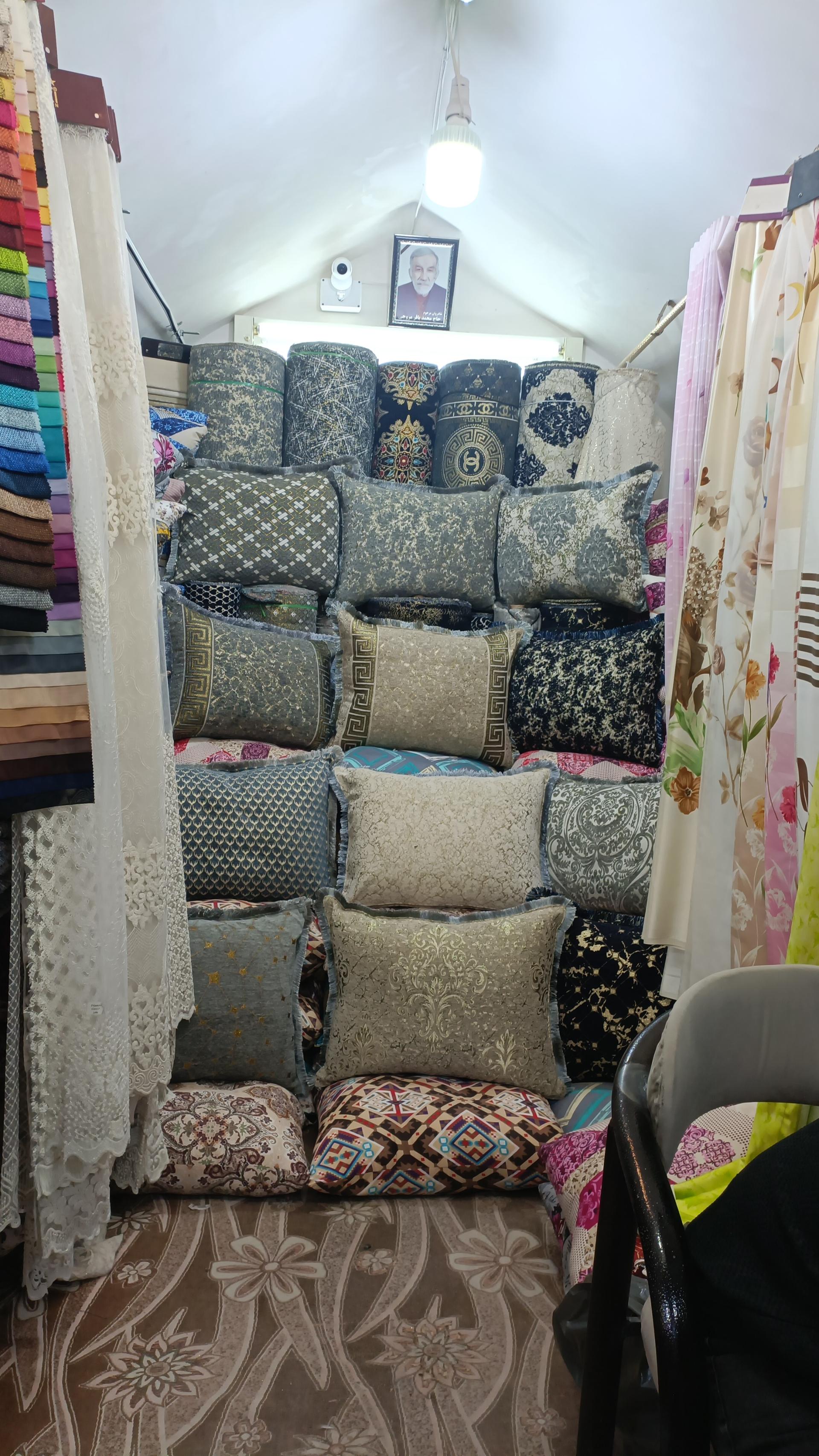 عکس پارچه پرده ای مرتضی مروجی