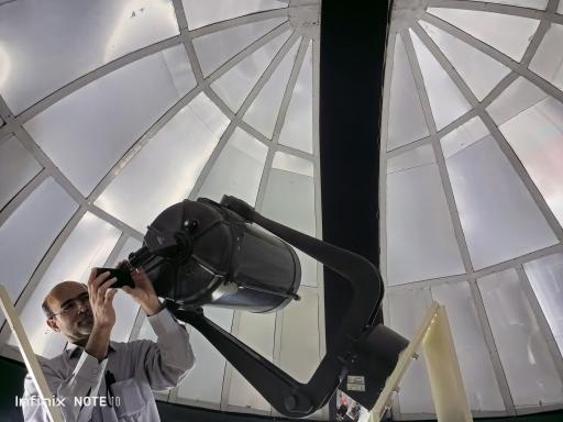 عکس رصدخانه دانشکده علوم پایه