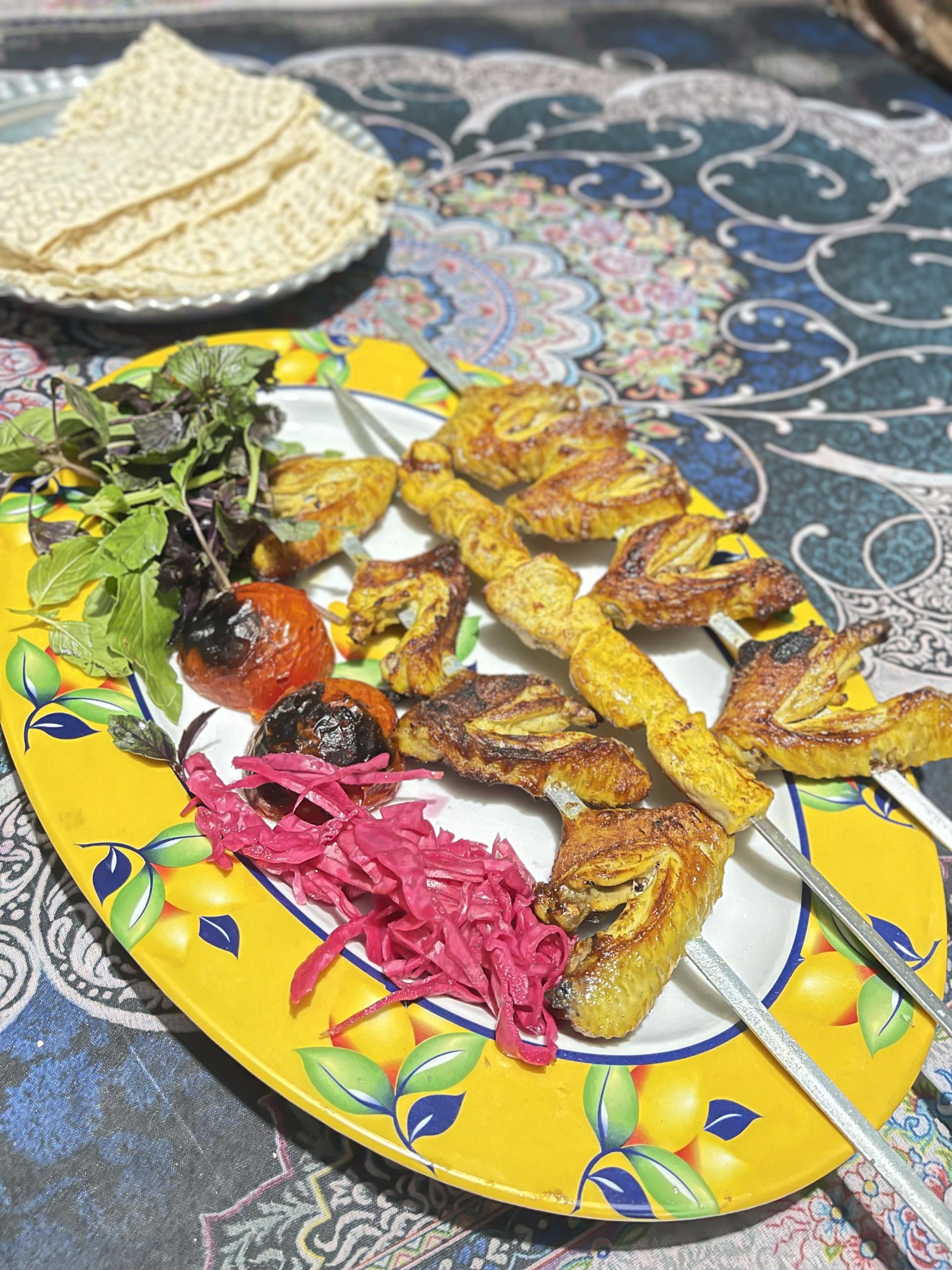 عکس چلوکبابی رضایی