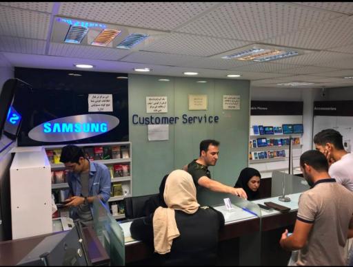 عکس نمایندگی خدمات موبایل سامسونگ
