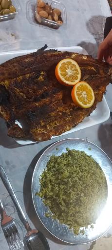 عکس ماهی کبابی خان دایی