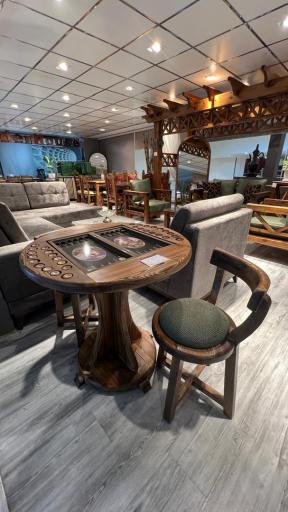 عکس مبلمان خانه چوبی