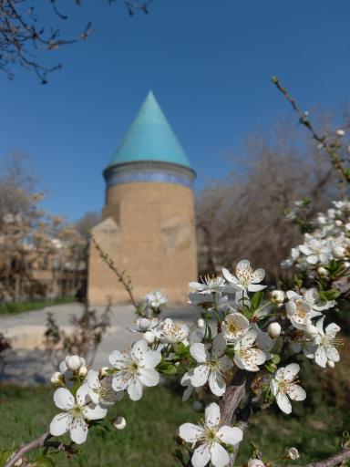 عکس آرامگاه حمدالله مستوفی