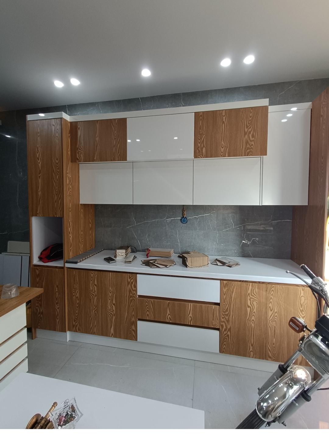 عکس دکوراسیون داخلی و کابینت آشپزخانه نو آوران 