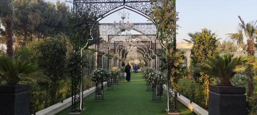 عکس باغ عمارت ابریشم (ماریس)