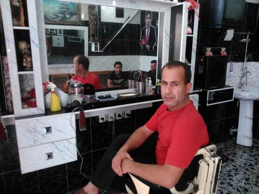 عکس پیرایش علیرضا چناری