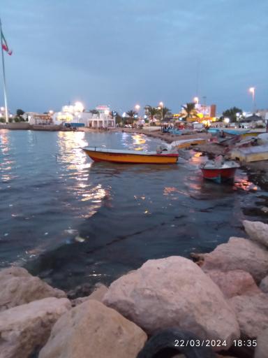 عکس ایستگاه قایق سواری اسکله جفره