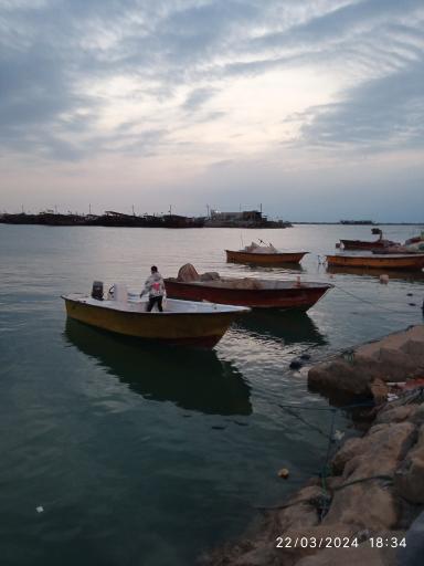 عکس ایستگاه قایق سواری اسکله جفره