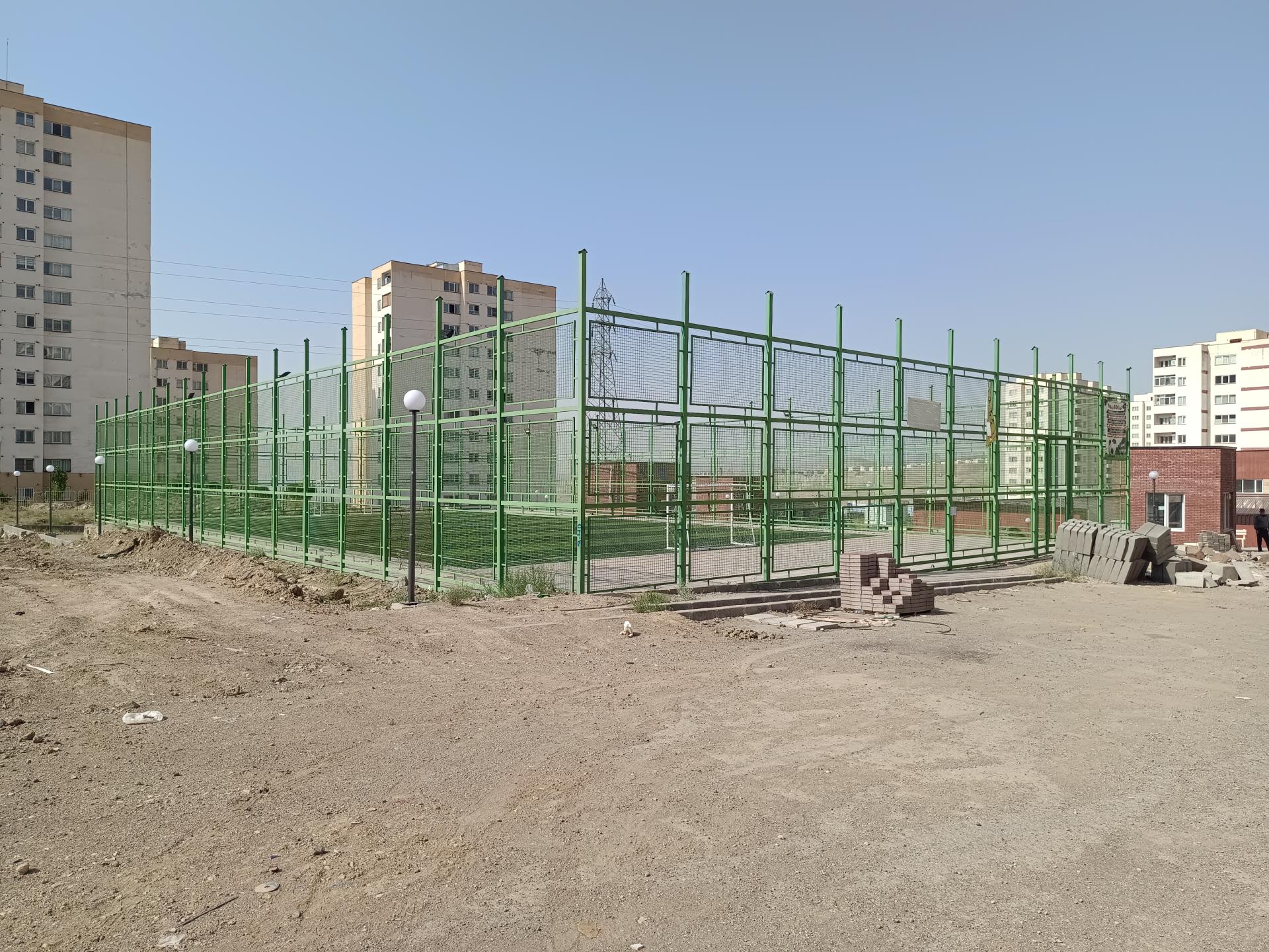 عکس زمین چمن مصنوعی