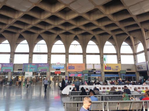 عکس ایستگاه راه آهن اصفهان