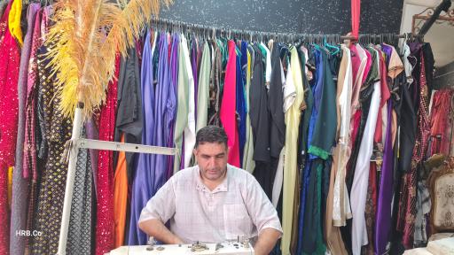 عکس لوازم و لباس تعزیته ناصر آقا بزرگی