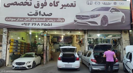 عکس تعمیرگاه فوق تخصصی صداقت