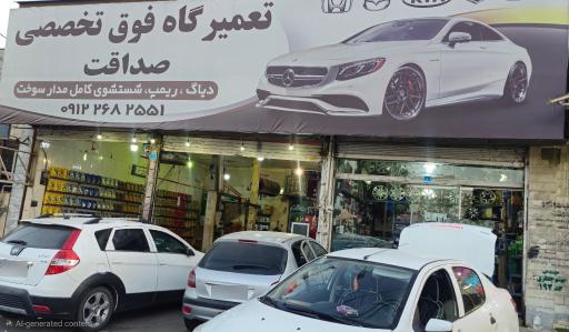 عکس تعمیرگاه فوق تخصصی صداقت