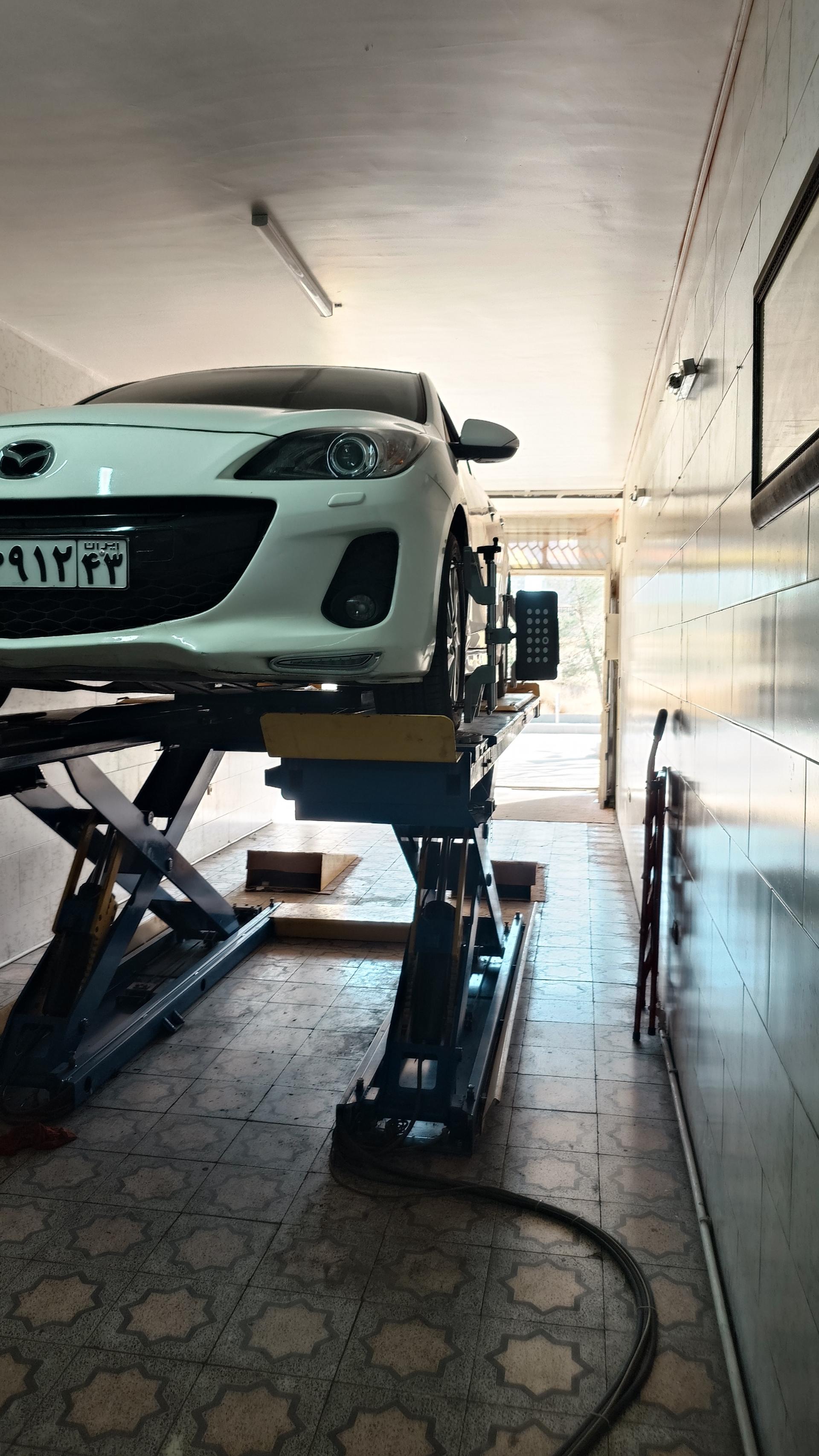 عکس تنظیم فرمان لیزری سعیدی