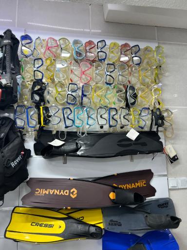 عکس تجهیزات غواصی رافائل