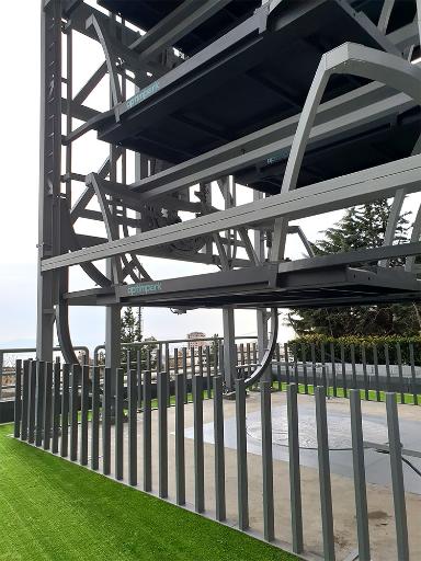 عکس پارکینگ مکانیزه توچال 