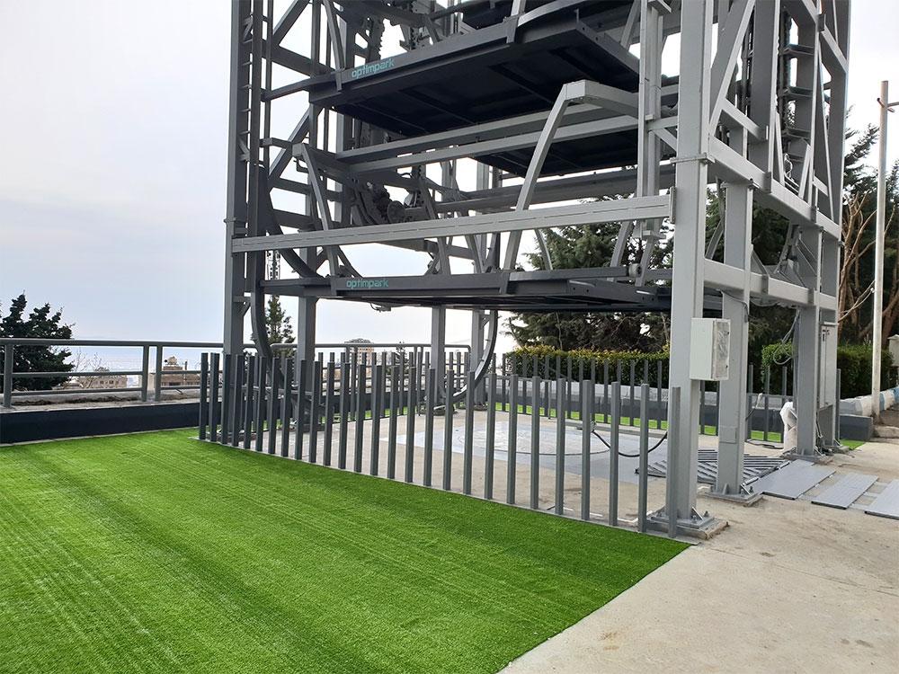 عکس پارکینگ مکانیزه توچال 