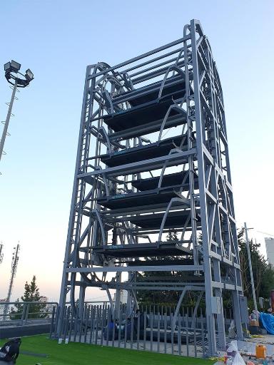 عکس پارکینگ مکانیزه توچال 