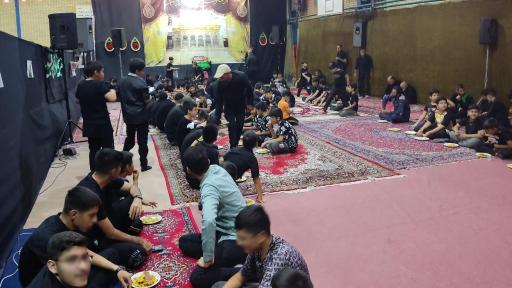 عکس هیئت محلی محبین آل کساء امام حسنی ها