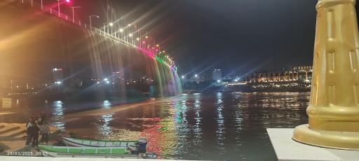 عکس آبشار اهواز (پل هفتم)