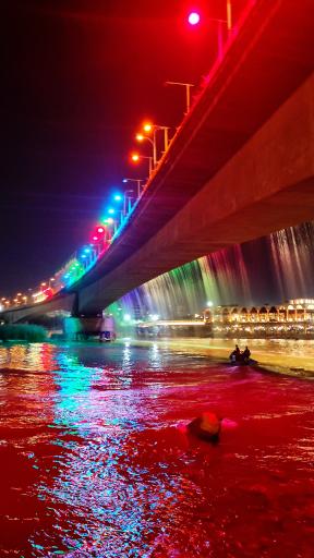 عکس آبشار اهواز (پل هفتم)