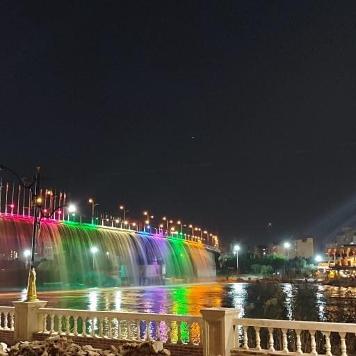 عکس آبشار اهواز (پل هفتم)