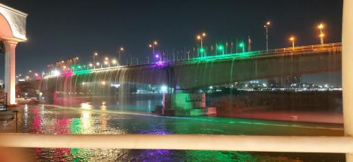 عکس آبشار اهواز (پل هفتم)