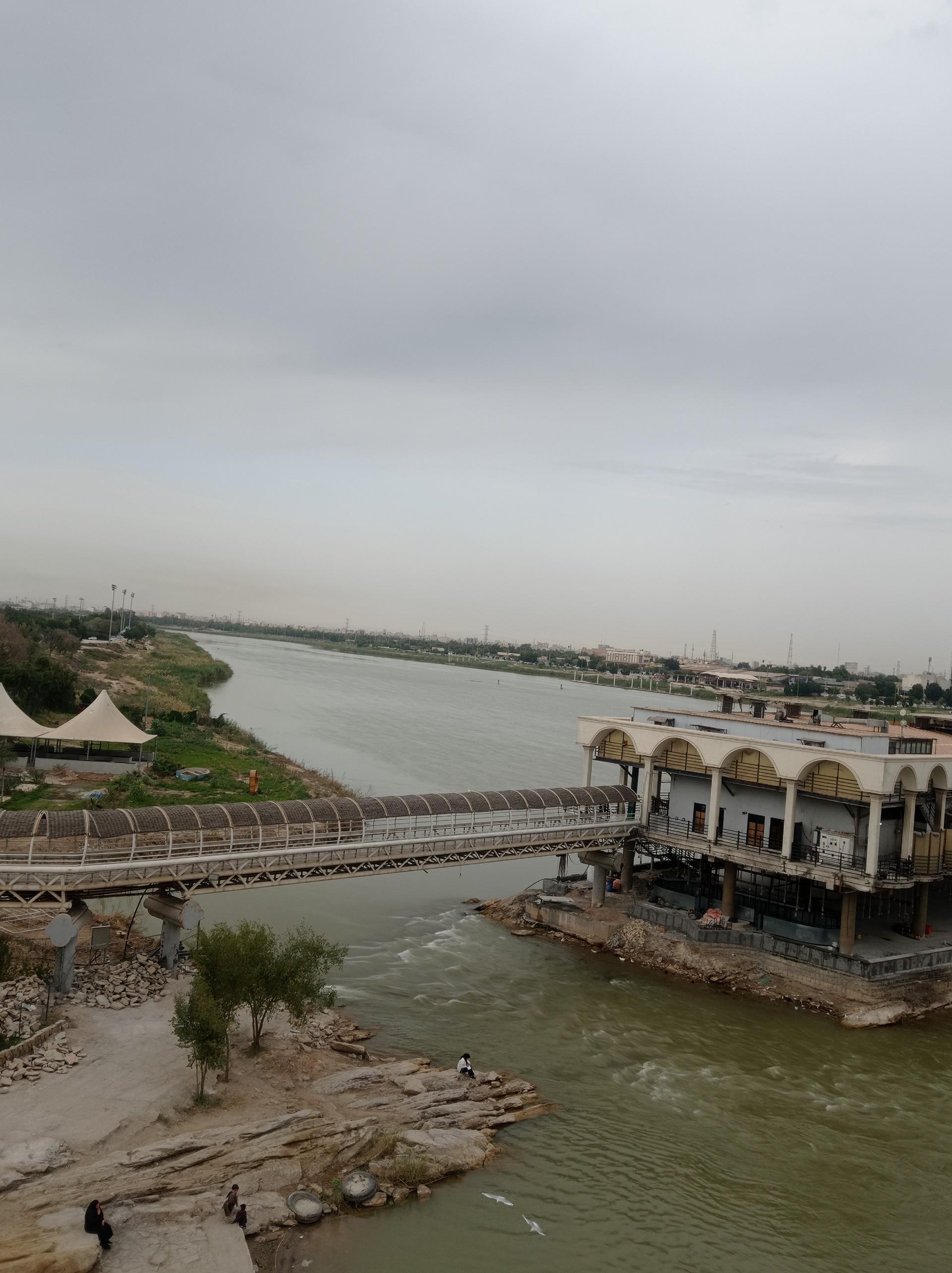 عکس آبشار اهواز (پل هفتم)