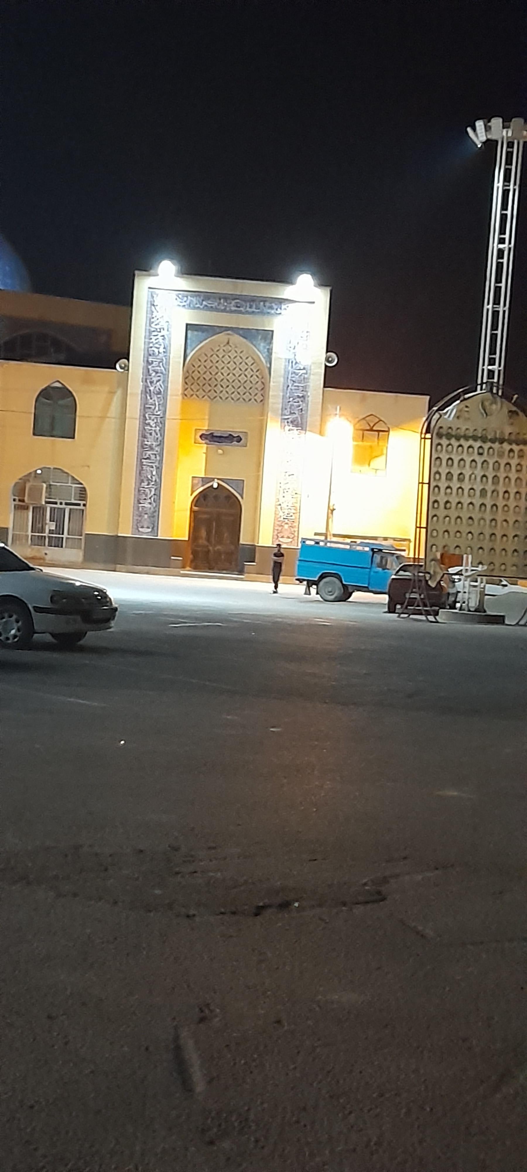 عکس مسجد  و حسینیه زیر ده اردکان 