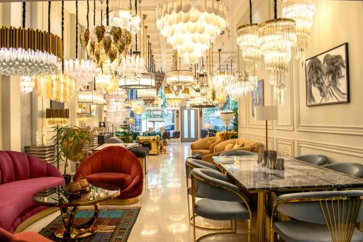 عکس فروشگاه لوستر و مبلمان نیراهوم